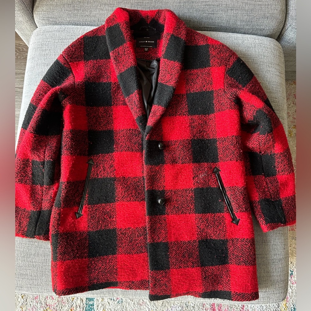 Lucky Brand plaid jacket